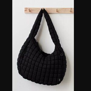 NWOT Free People Quilted Carryall
